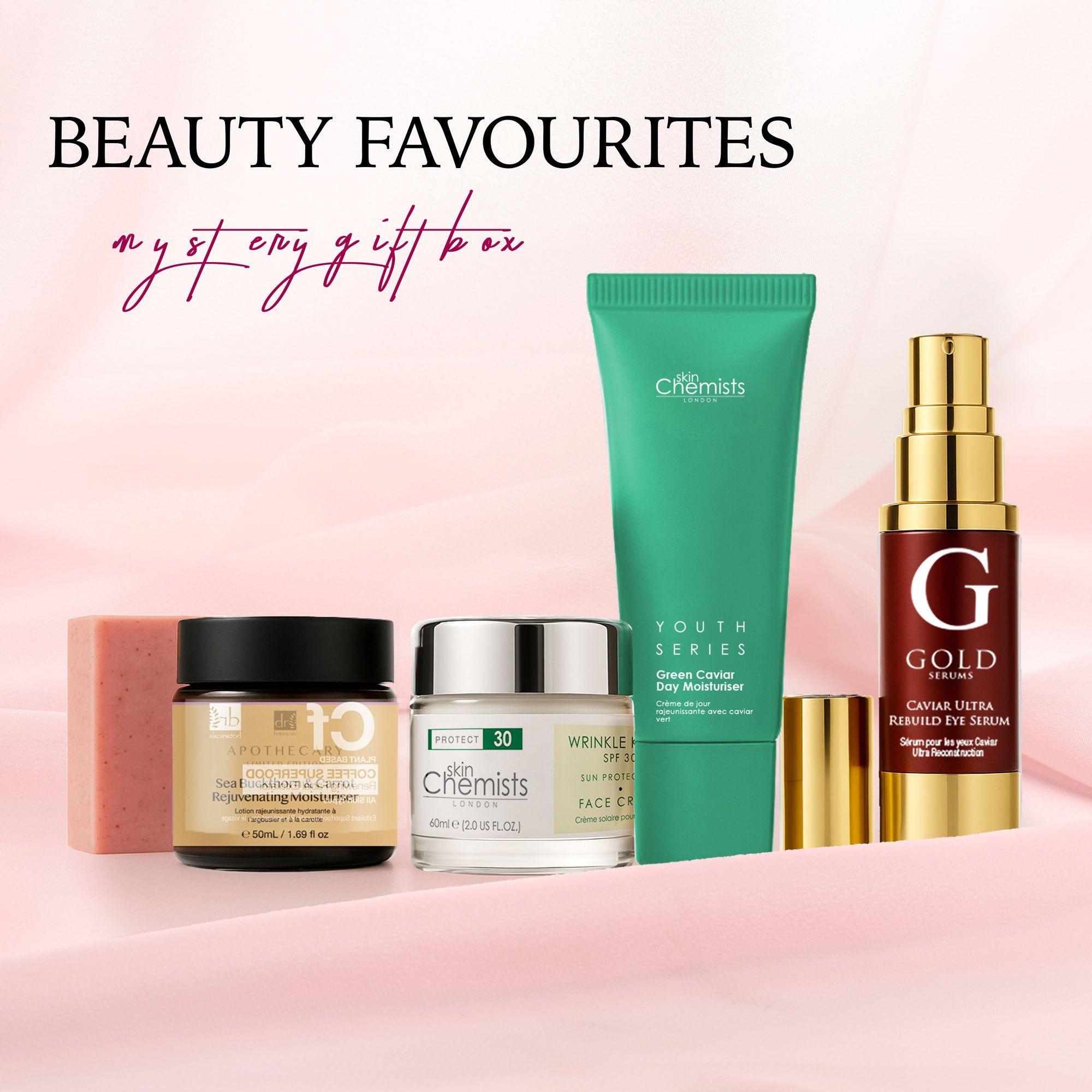 skinChemists Schönheitslieblinge Geheimnis Geschenkbox