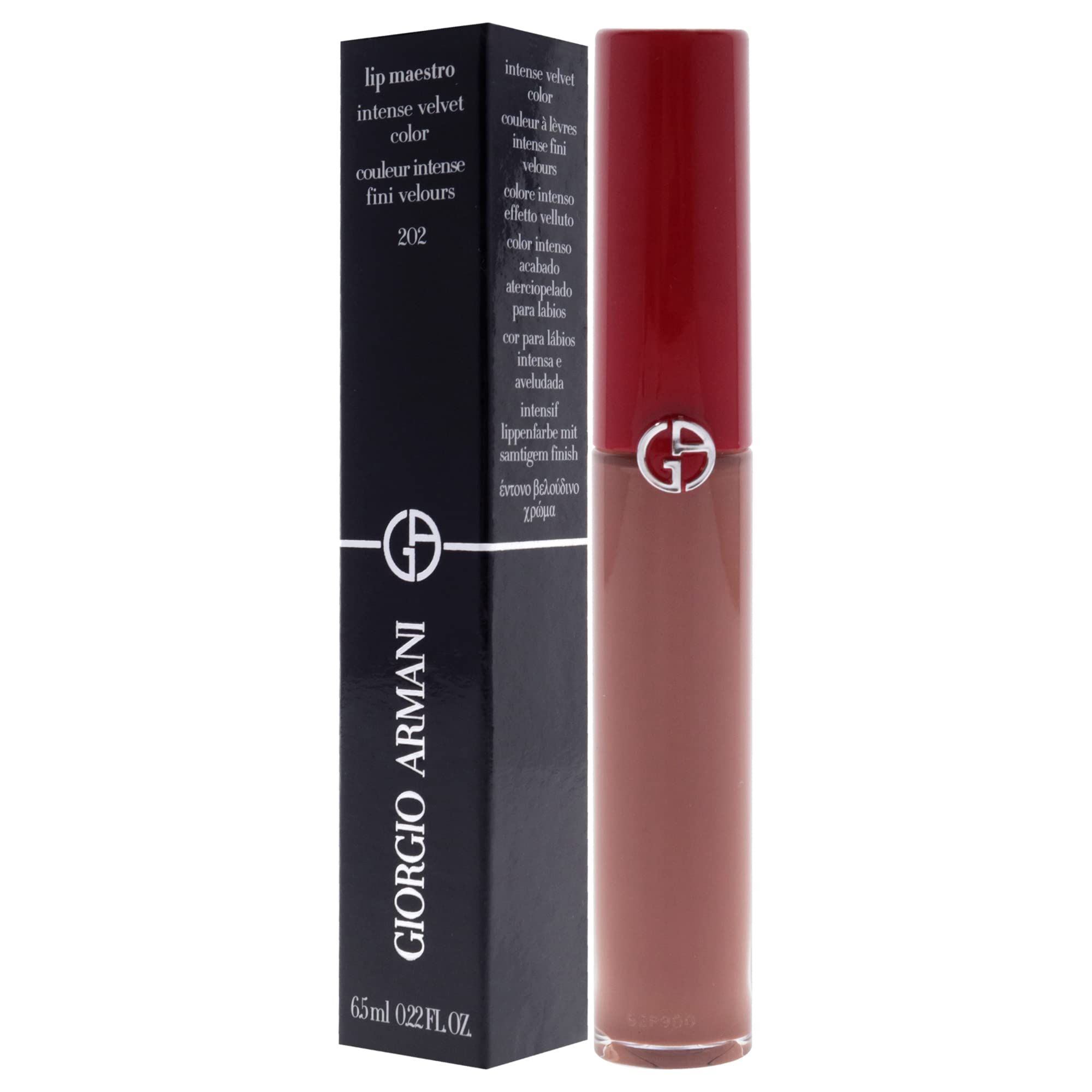 Giorgio Armani Lip Maestro intense velvet color 202