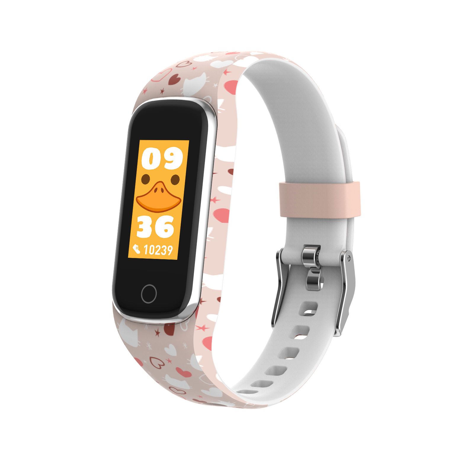 Denver Kids Fitnesstracker BFK-312 rosa Fitnessband Kinder-Fitnessuhr Bluetooth