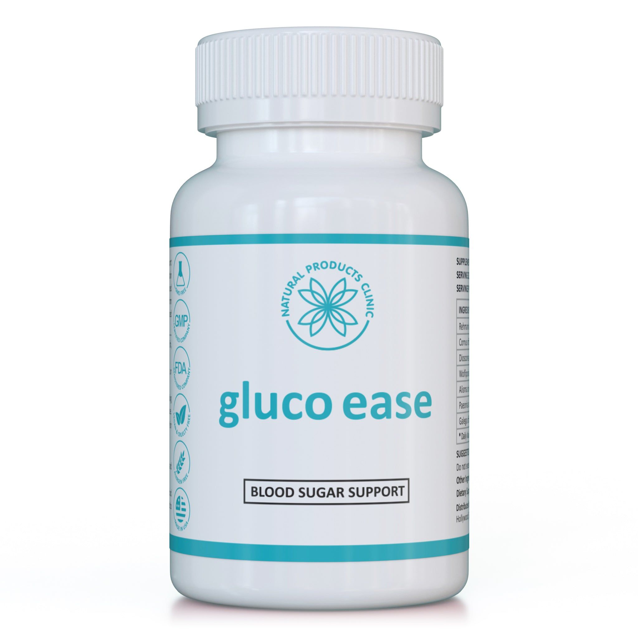 Natural Products Clinic Gluco Ease 60 St Kapseln magensaftresistent