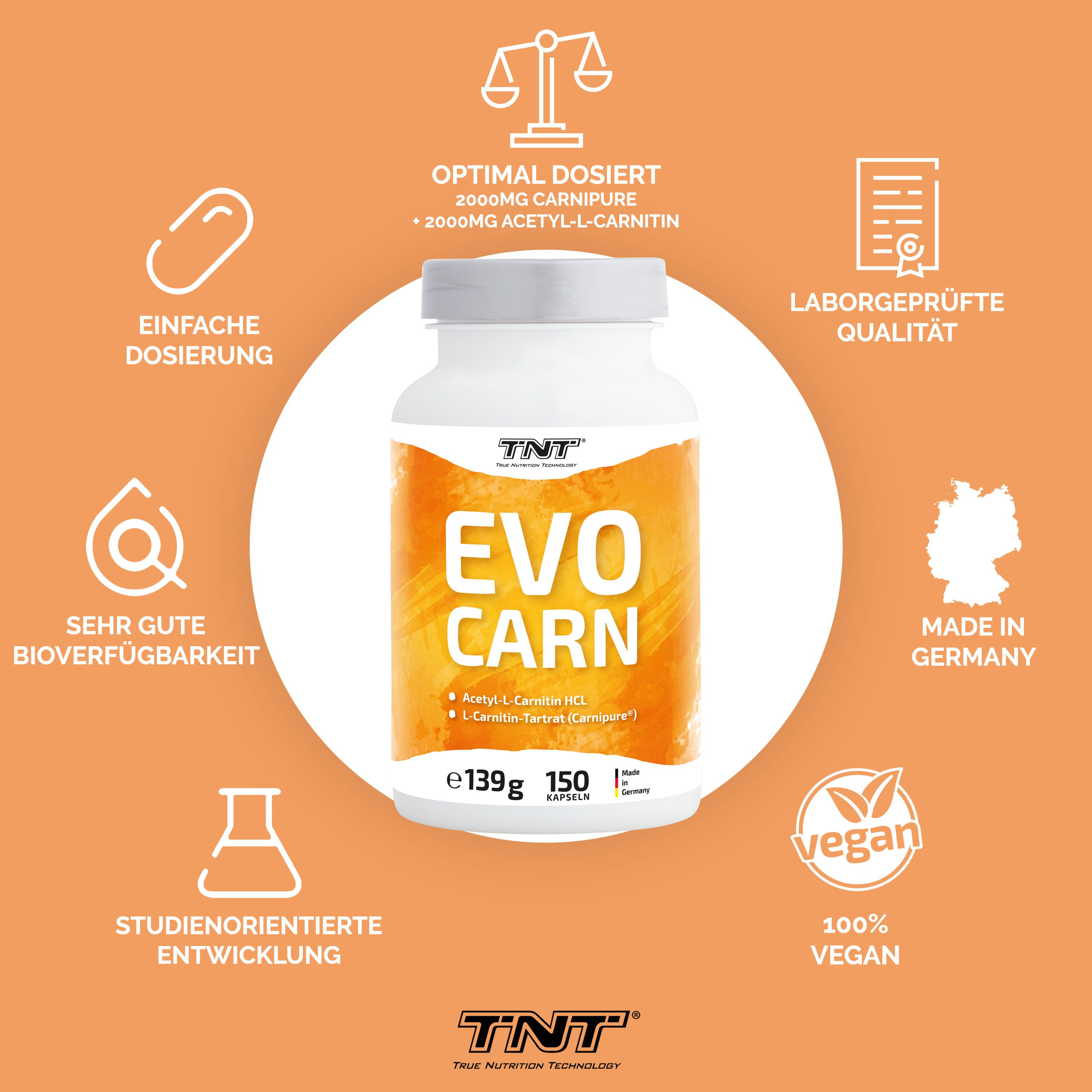 TNT EvoCarn L-Carnitine Carnipure®