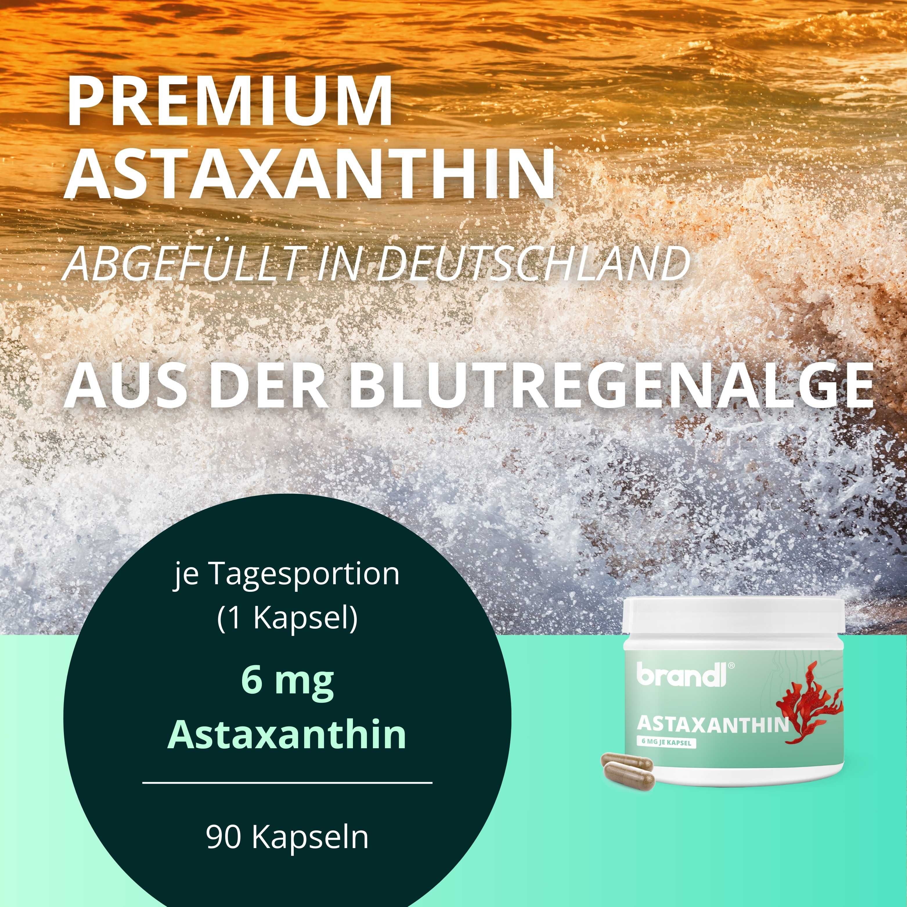 brandl® Astaxanthin mit Antioxidantien