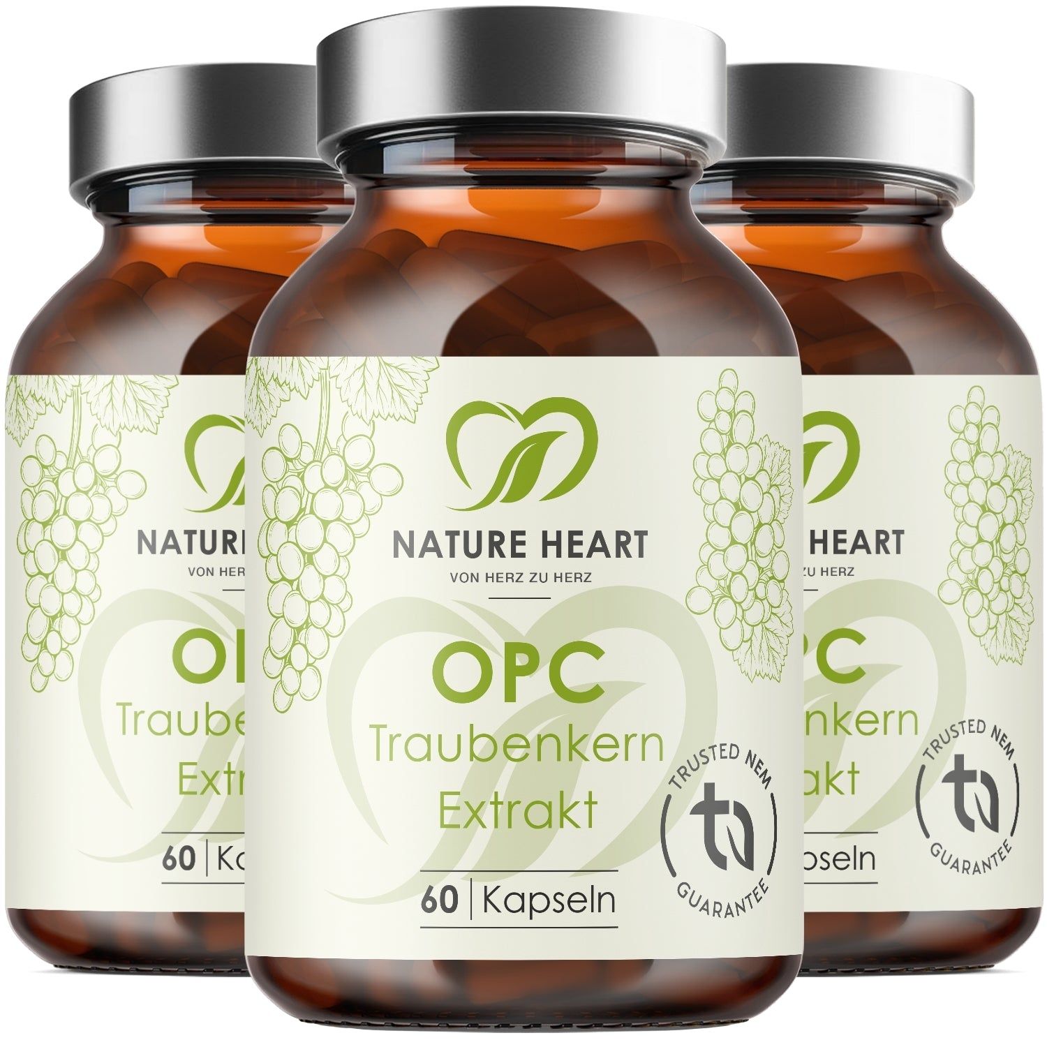 Nature Heart OPC Traubenkern Extrakt