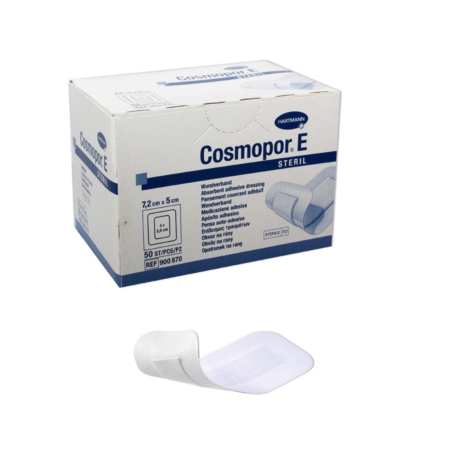 Hartmann Cosmopor E Steril, Yara Bandı, Pedli Hipoallerjik 7.2x5cm 50li - View #6