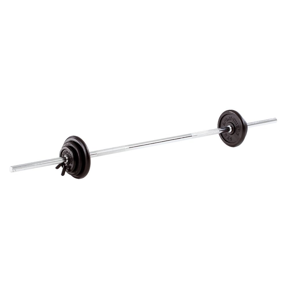 Sport-Thieme Langhantel-Set 27,5 kg, gummiert 1 St