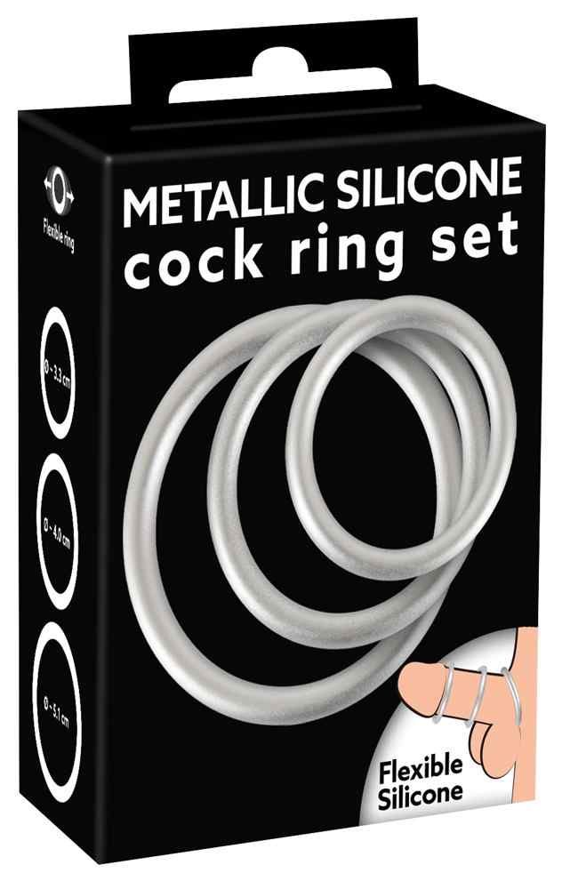 You2Toys - Metallic Penisring Set 1 St