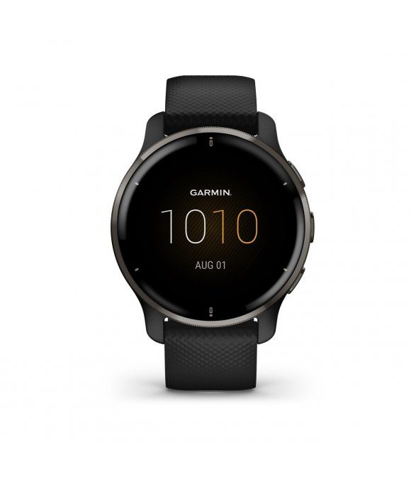 Pulsuhr / Tracker Garmin - Fitnessuhr - Unisex - Venu 2 Plus - schwarz - 010-02496-11