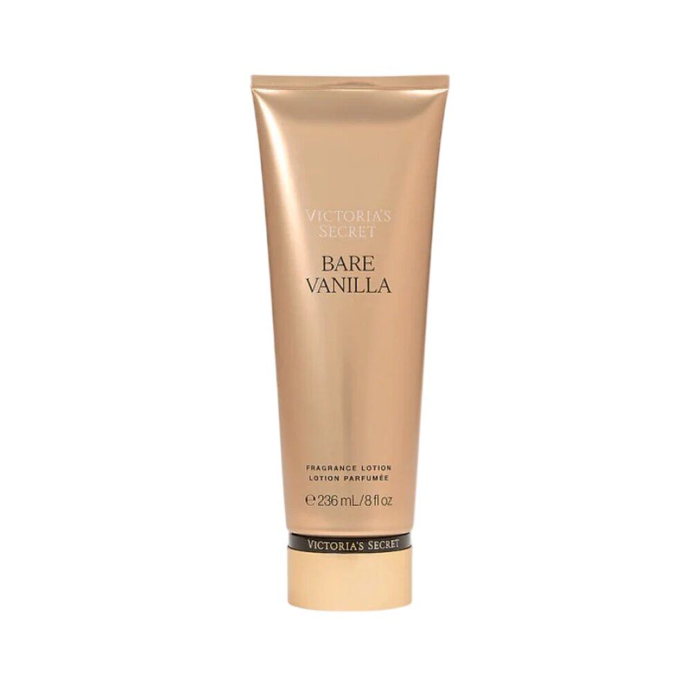 Victoria's Secret Bare Vanilla Körperlotion in goldener Tube, 236ml/8oz.