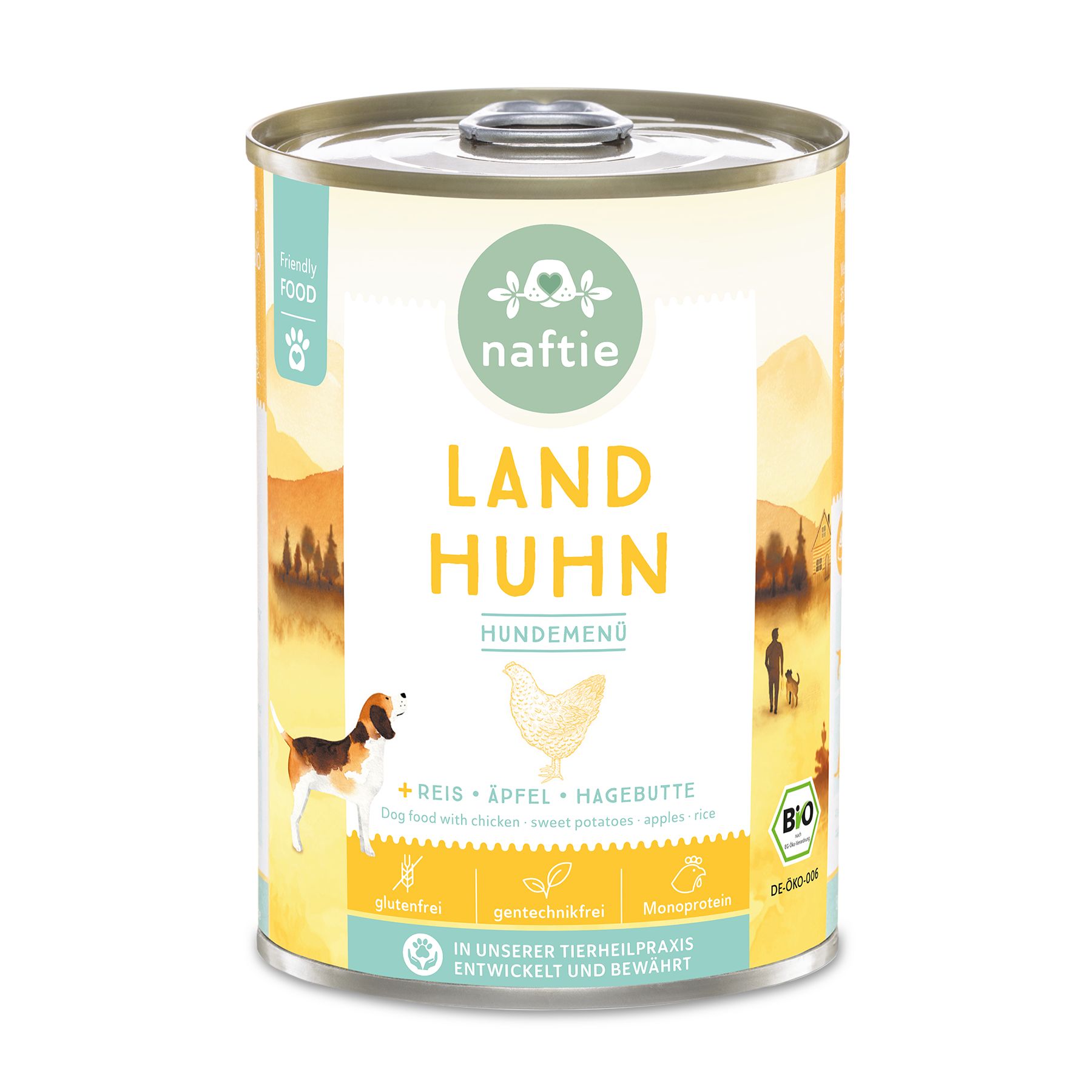 naftie Bio Land Huhn 12x400 g Dose