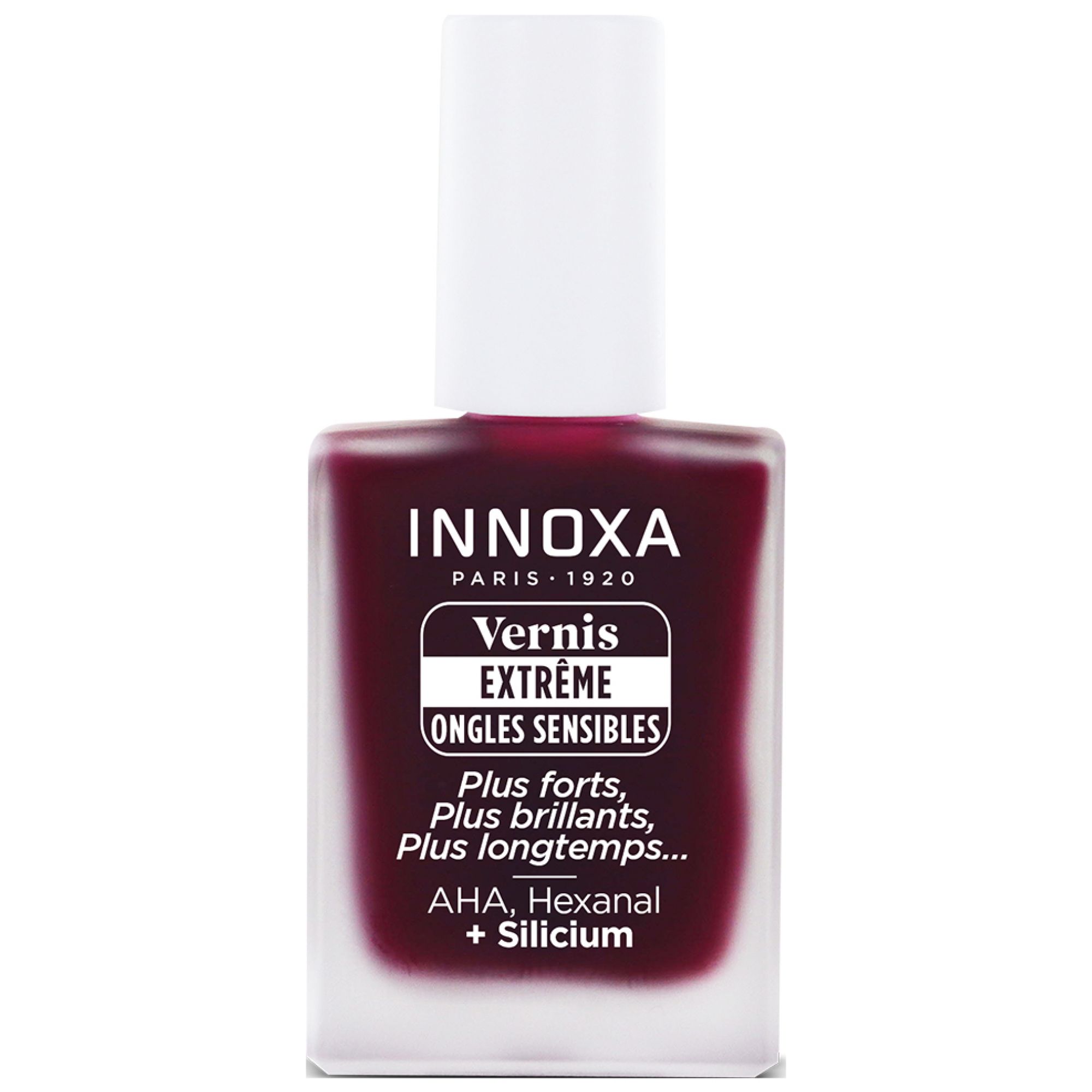 Innoxa Extrem-Lack Empfindliche Nägel 1 (Farbe : Rote Weinrebe) 8x3,5x1,9 cm