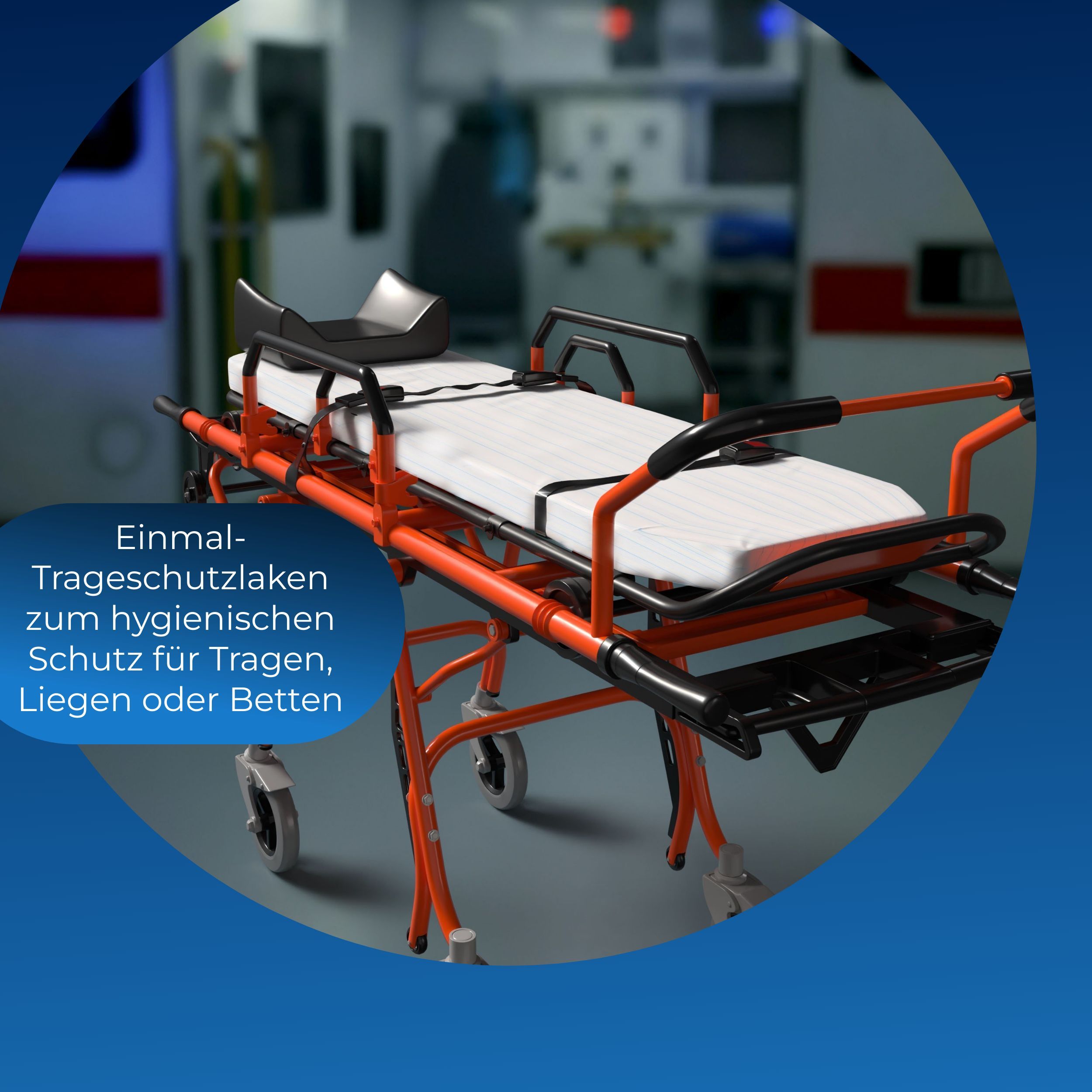 Horn Medical Einweg Trage-Laken 80 x 210cm