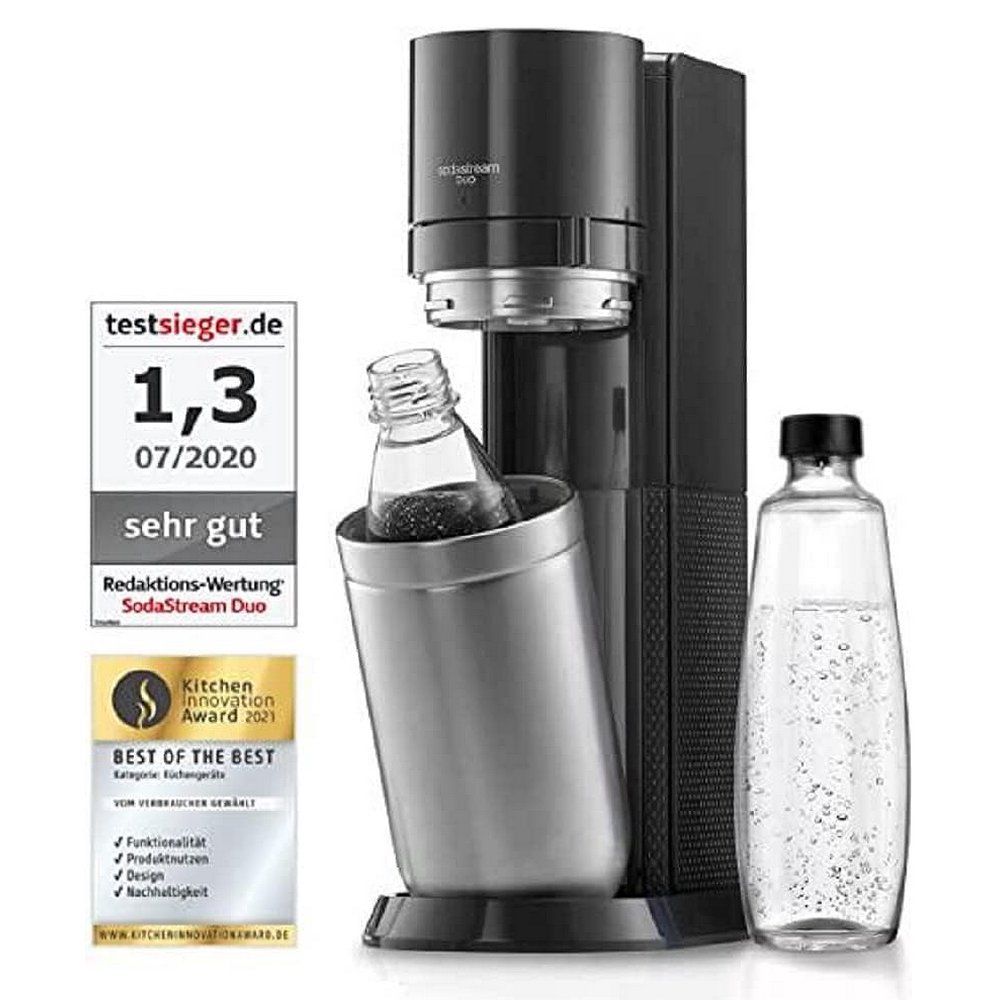 SodaStream DUO Titan Wassersprudler Umsteigerset