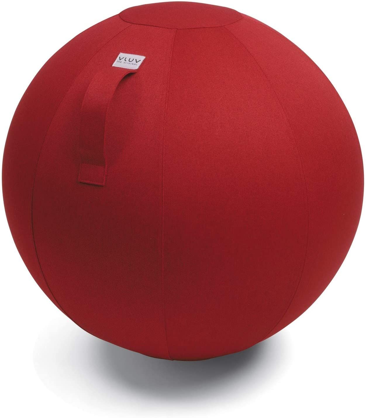 Vluv Leiv Stoff-Sitzball 60-65cm Ruby