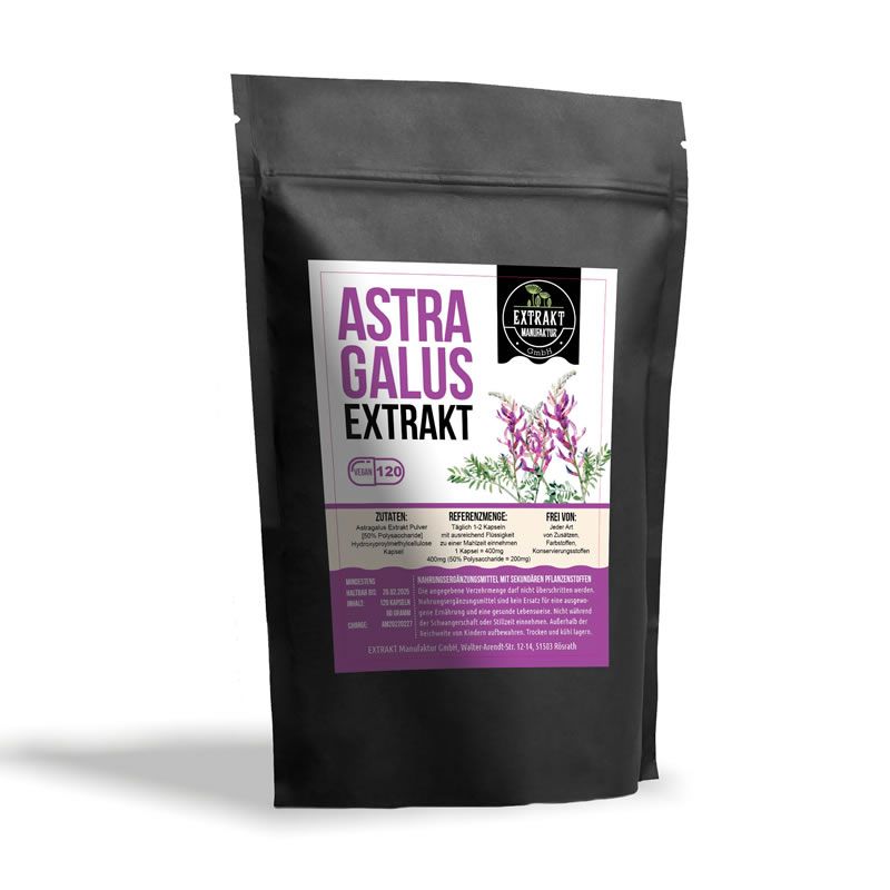 Extrakt Manufaktur Astragalus Tragant Extrakt Kapseln