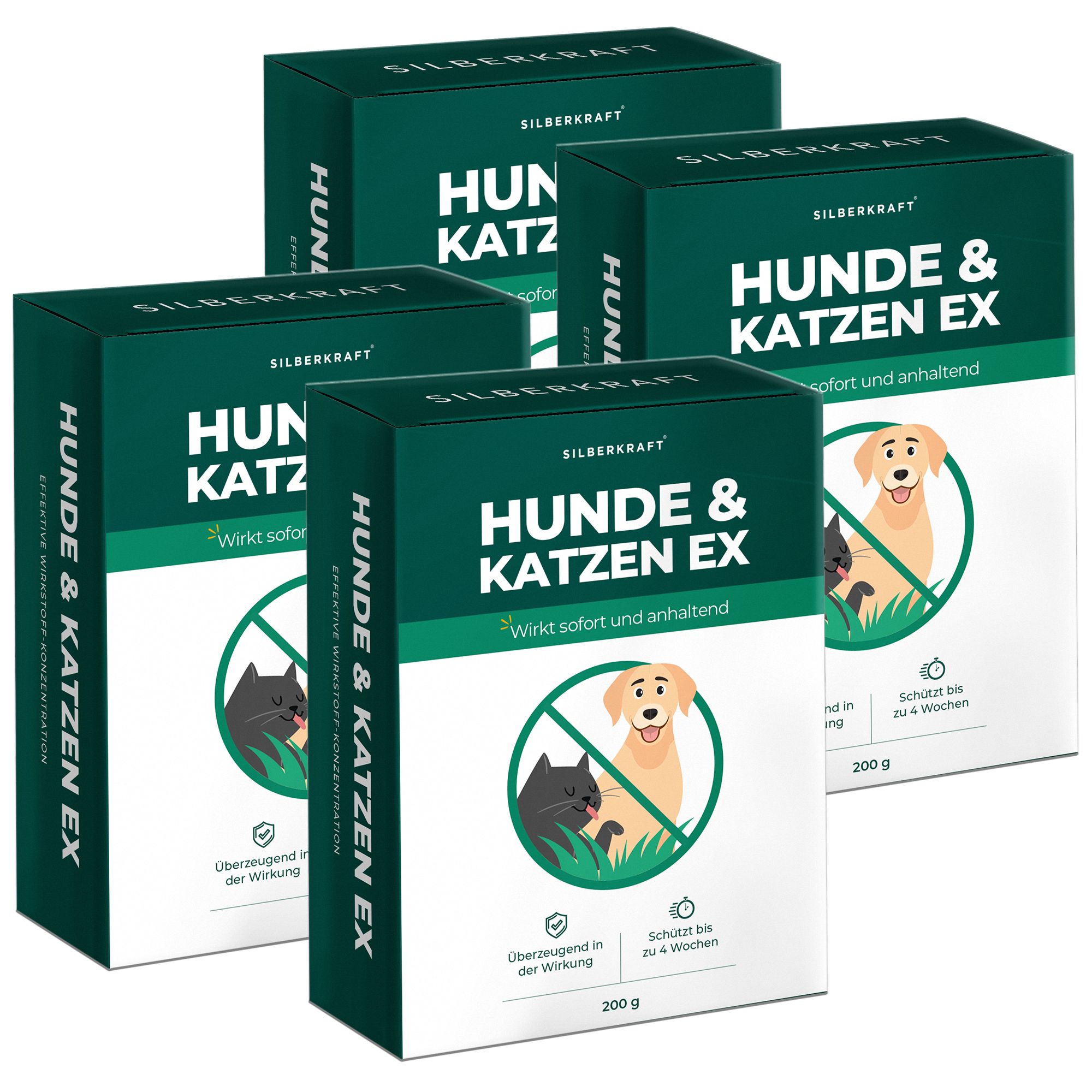 SILBERKRAFT Hunde & Katzen Stopp Ex