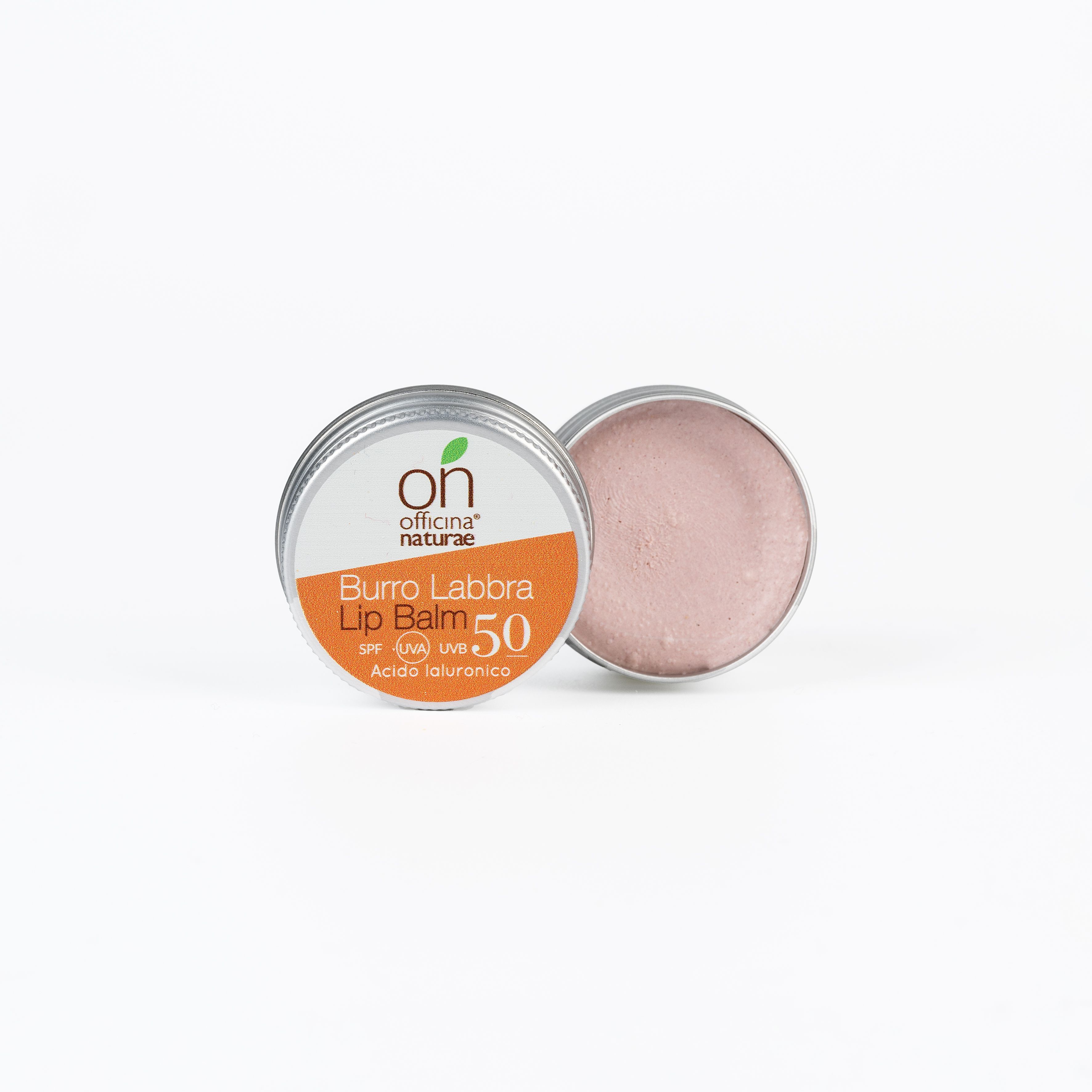 Burro labbra SPF 50 in vasetto di alluminio