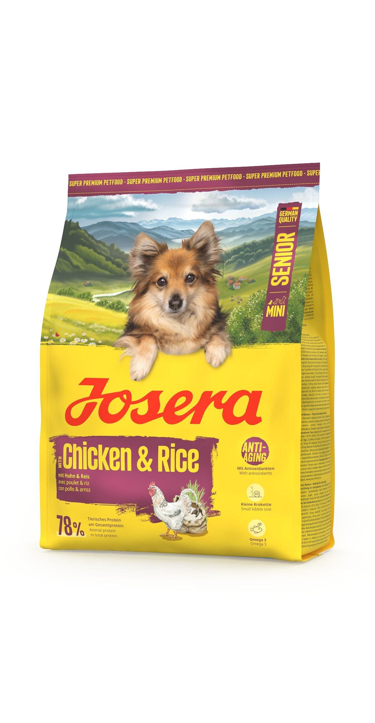 Josera Chicken & Rice Mini Senior 0,95 kg