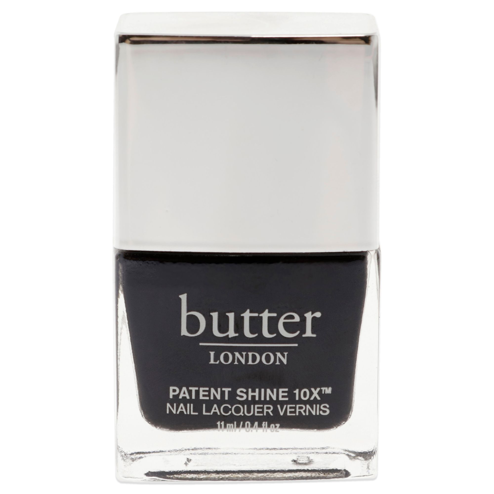 Patent Shine 10X Nail Lacquer - Union Jack Black by Butter London for Women 11,83 ml