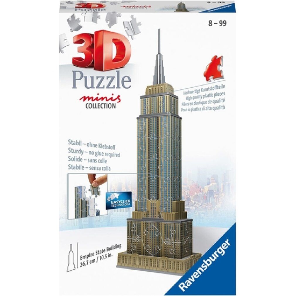 ravensburger 3D-Puzzle Mini Empire State Building 66 Teile 1 St