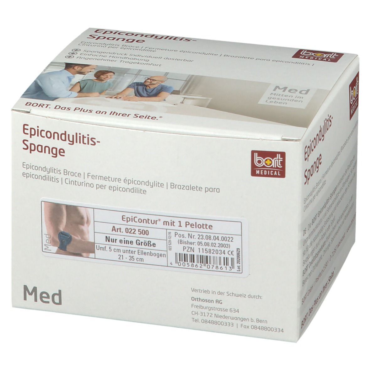BORT Epicondylitis-Soft-Spange EpiContur