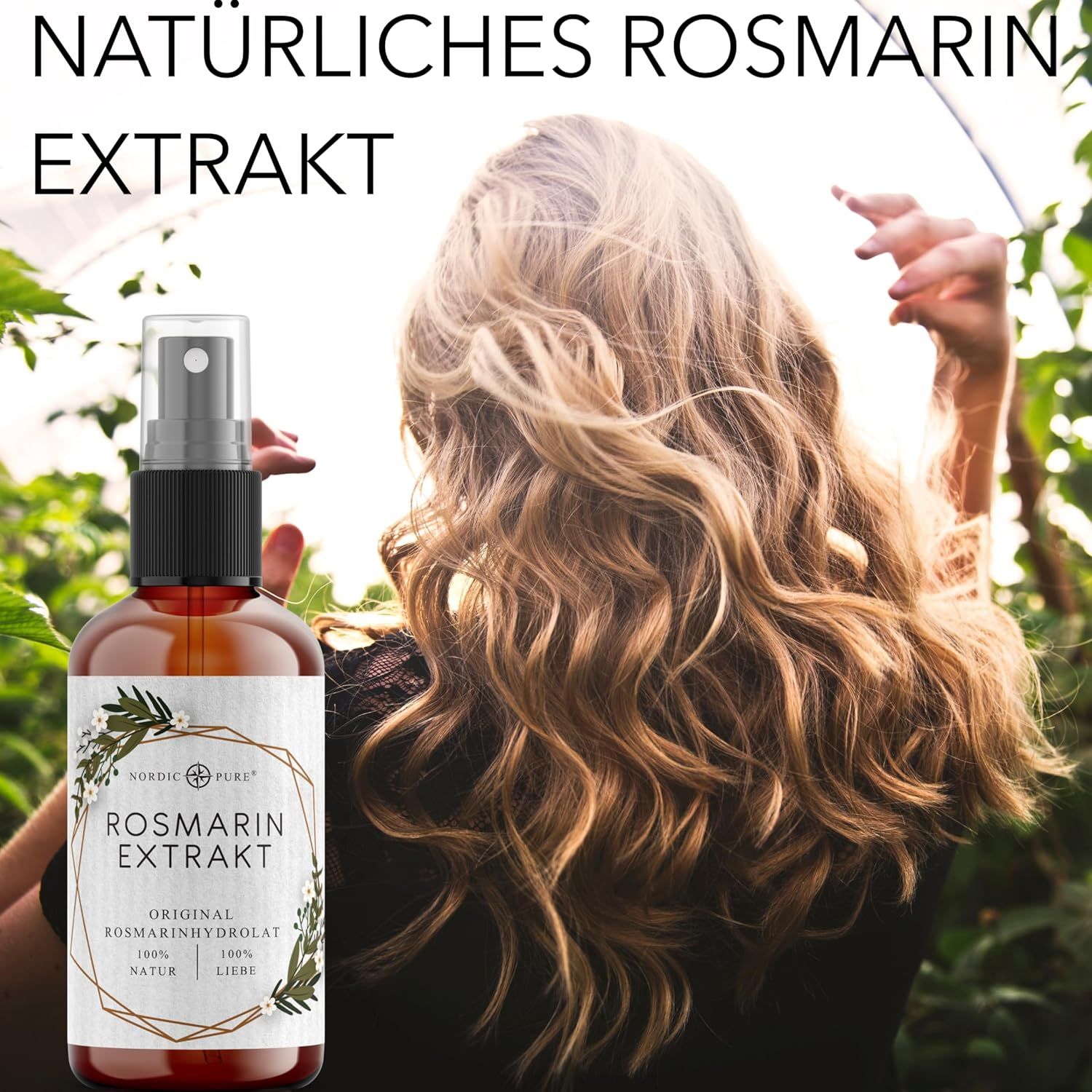 Nordic Pure Rosmarinwasser Haut & Haare