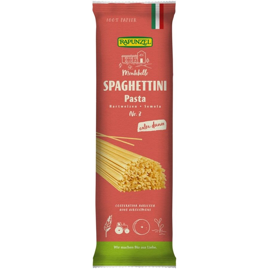 Rapunzel Spaghettini Semola, no.3