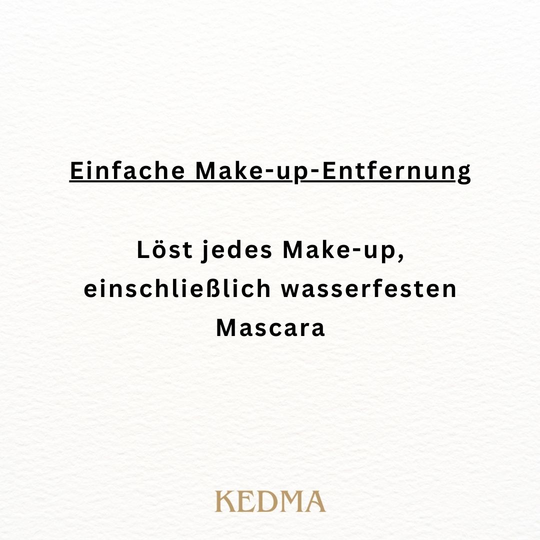 Kedma - Make-up Entferner mit Jojobaöl & Vitamin E