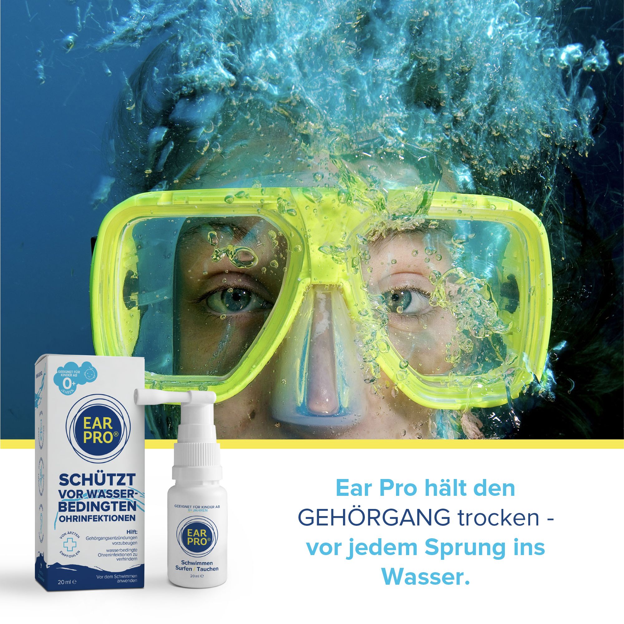 Ear Pro präventives Ohrenspray