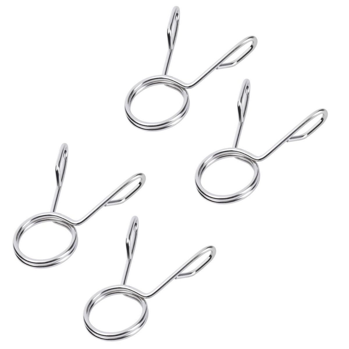 FFitness 4 Pezzi Ferma Dischi 25mm Chiusure Manubrio  FF