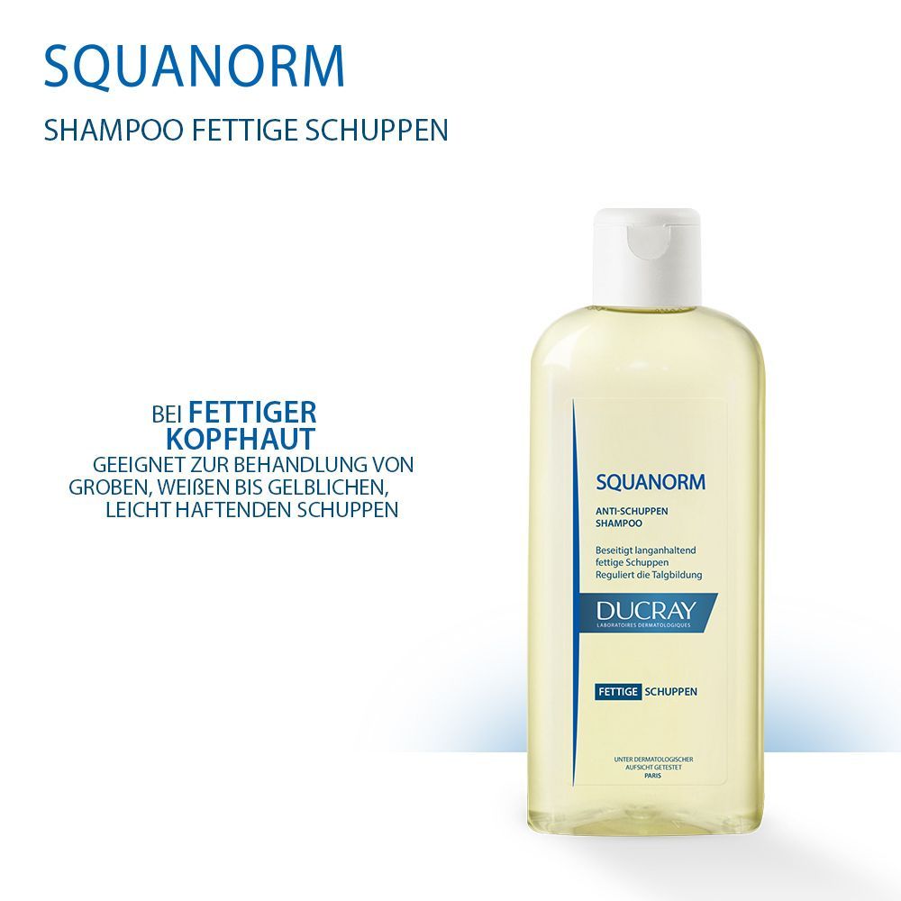 Ducray Squanorm fettige Schuppen Shampoo 200 ml