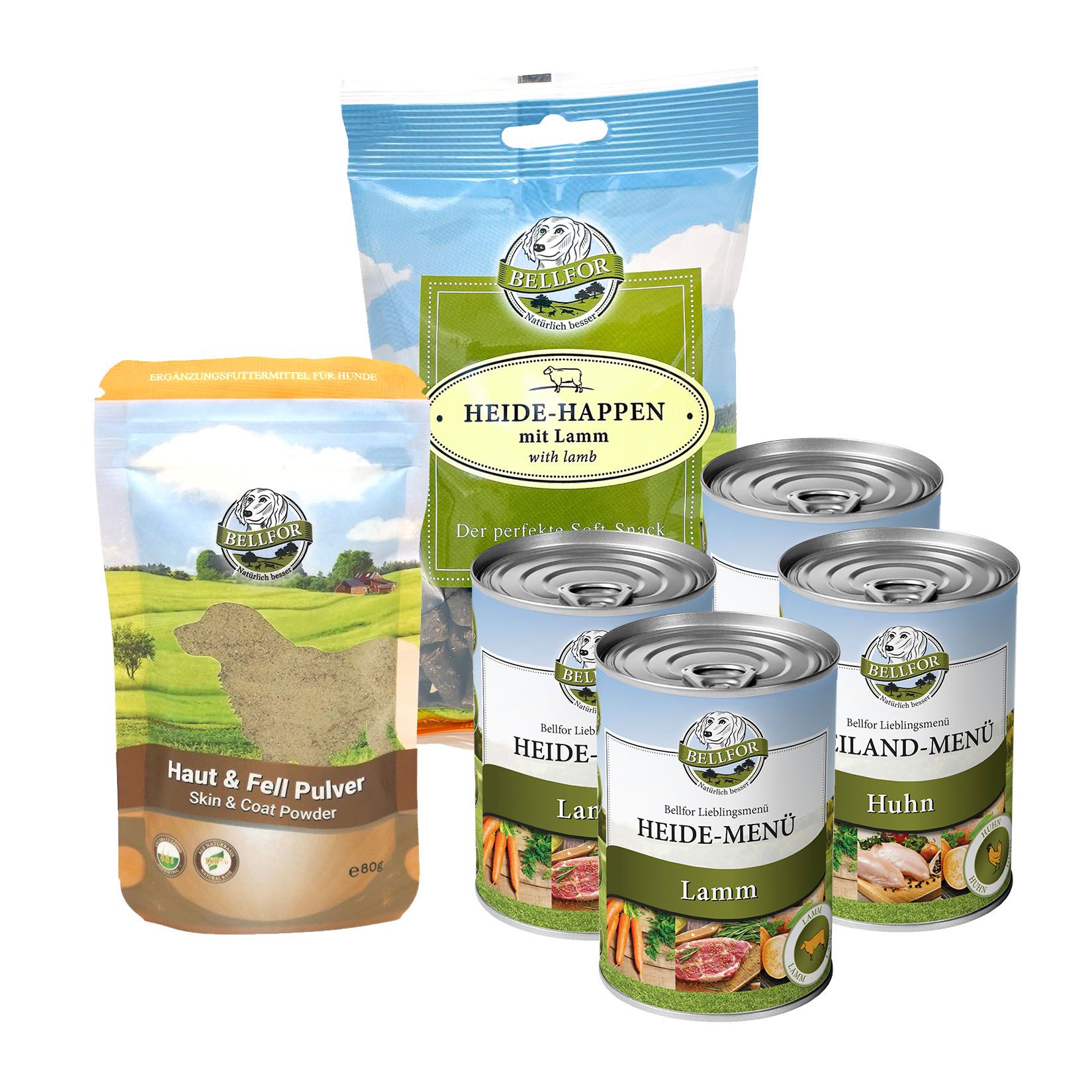 Bellfor Chihuahua Futter Set für Hunde 6 St