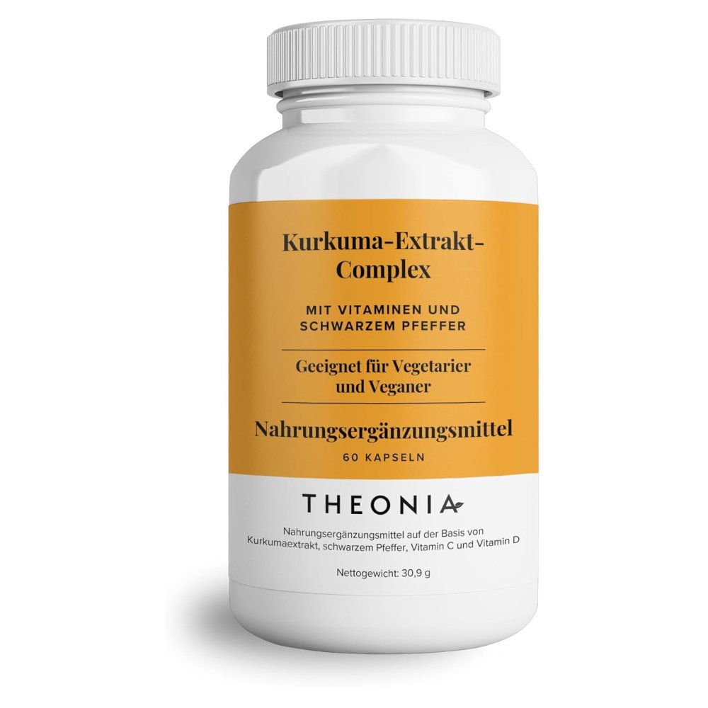 Theonia Capsule Complex di estratto di curcuma