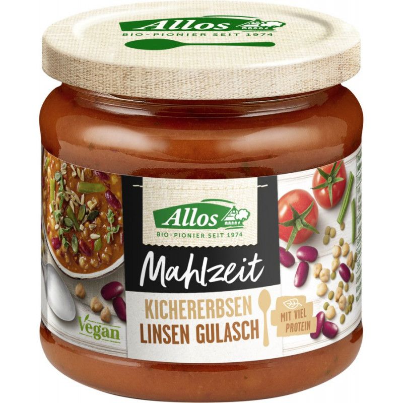 Allos - Mahlzeit Kichererbsen Linsen Gulasch