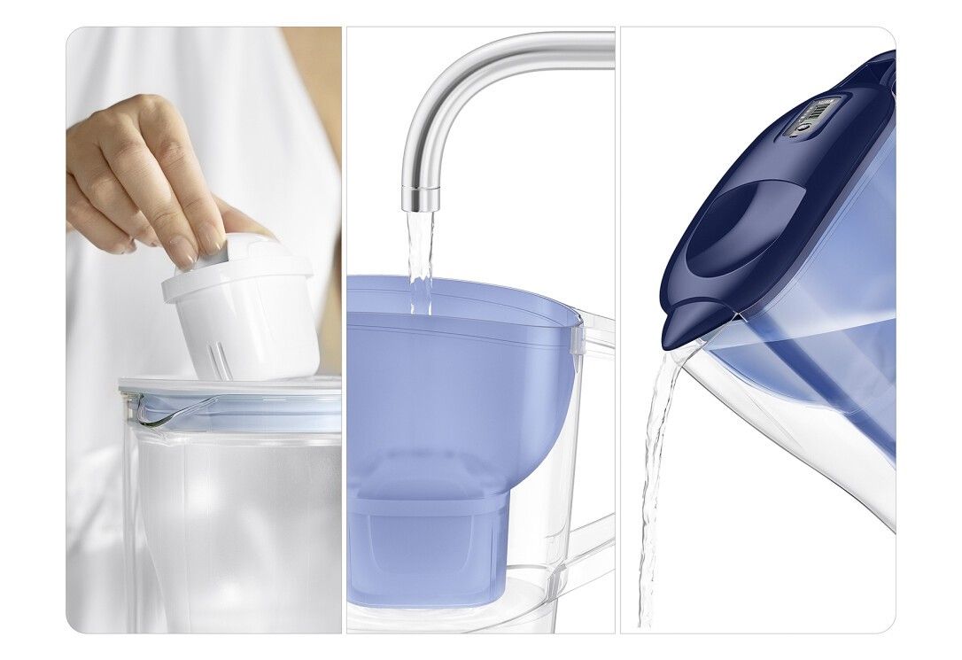 BRITA Wasserfilter-Kanne Aluna