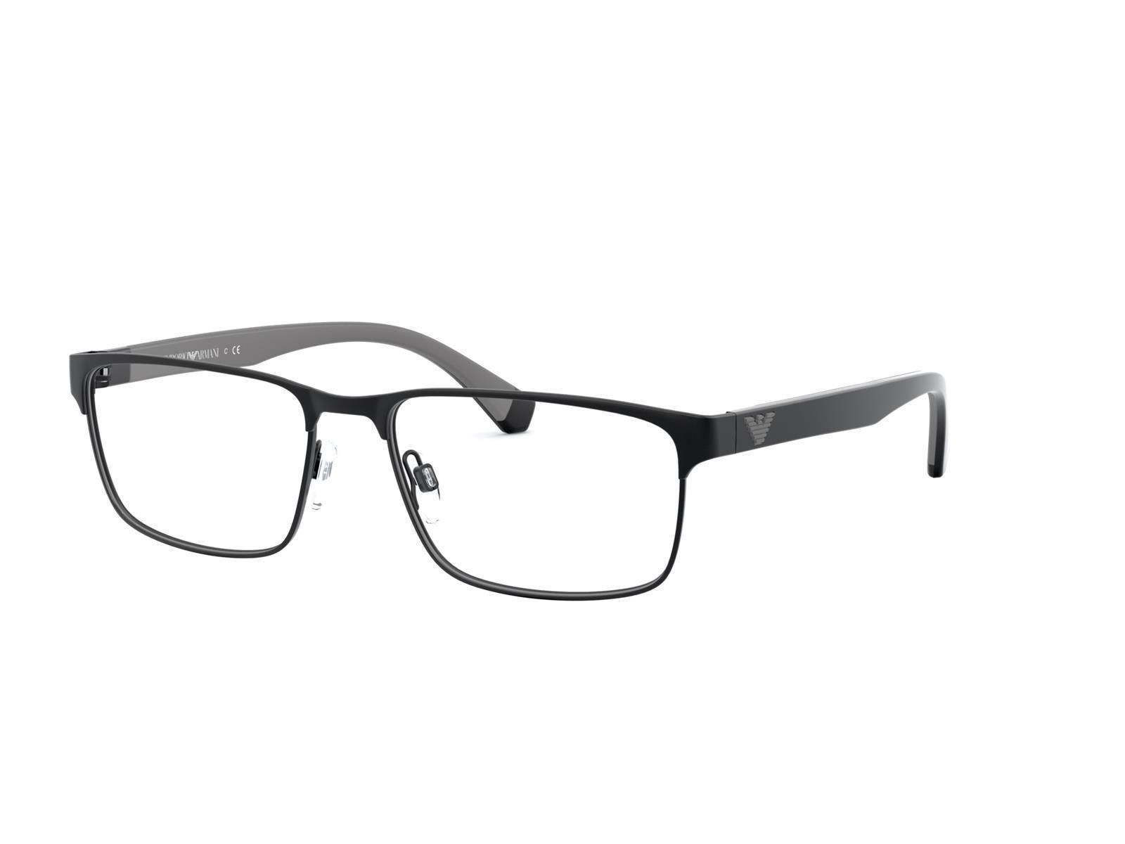 Emporio Armani Metall Fassung Modell  EA1105-3014 Matte Black