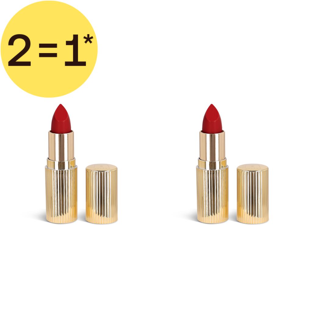 2=1* Mylène Lippenstift Deep Satin Bisou | Crèmige lipstick Fluwelen finish 2