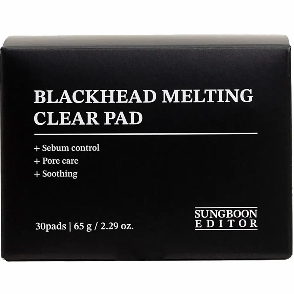 SUNGBOON EDITOR Blackhead Melting Clear Pads Porenstrips