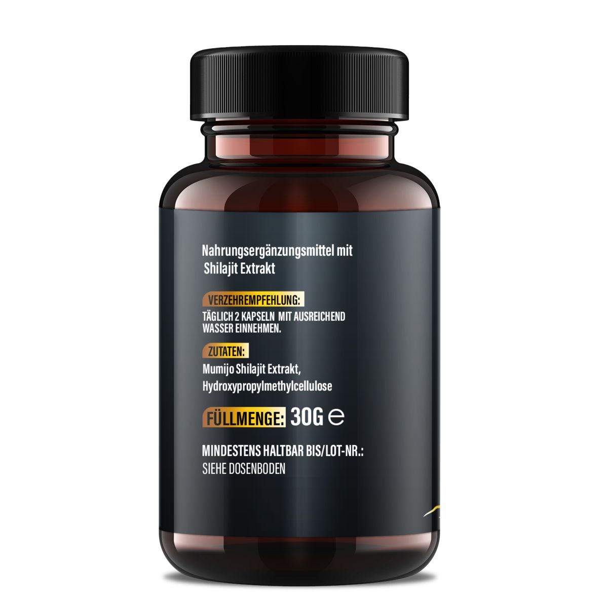 Saint Nutrition® | Mumijo Shilajit | 1000 mg - hochdosiert
