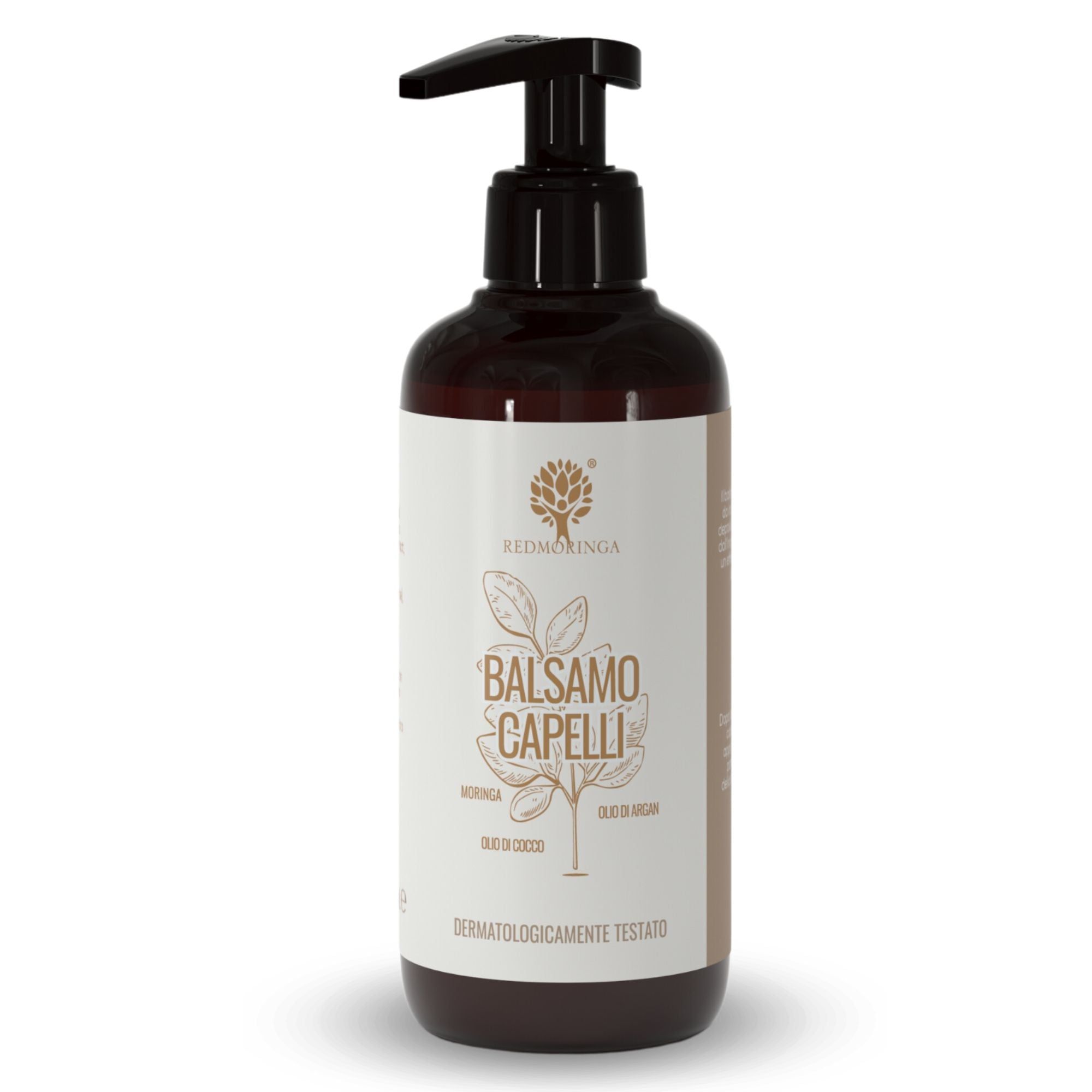 RedMoringa Balsamo Naturale Moringa, Argan & Cocco – Idratazione, Volume e Protezione