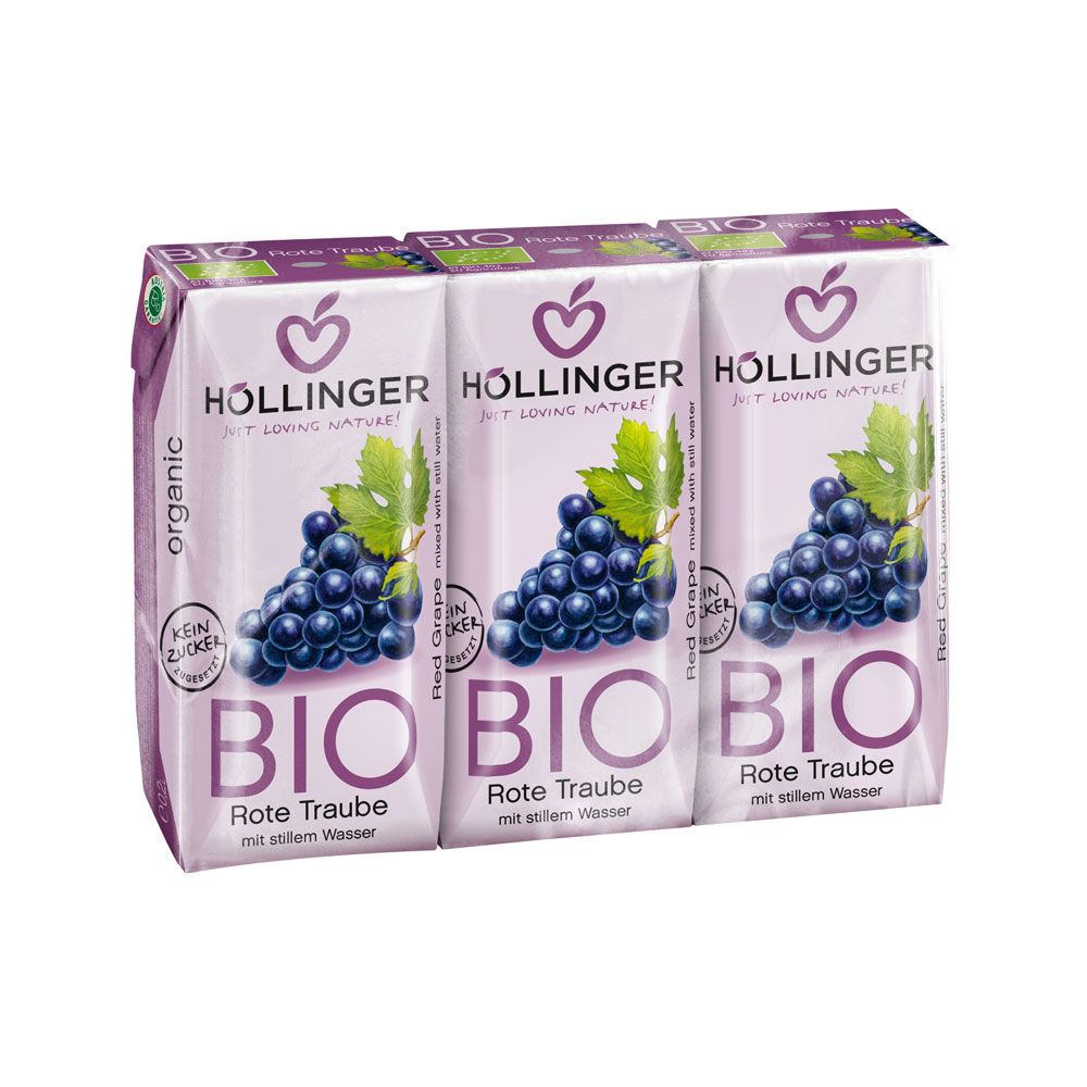 Bio Rote Traube Schulsaft 600 ml