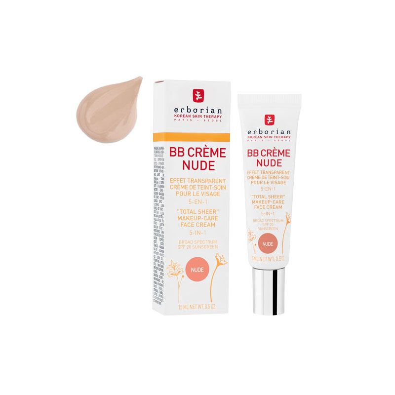 Erborian Korean Skin Therapy Paris Seoul BB Creme Nude LSF 20