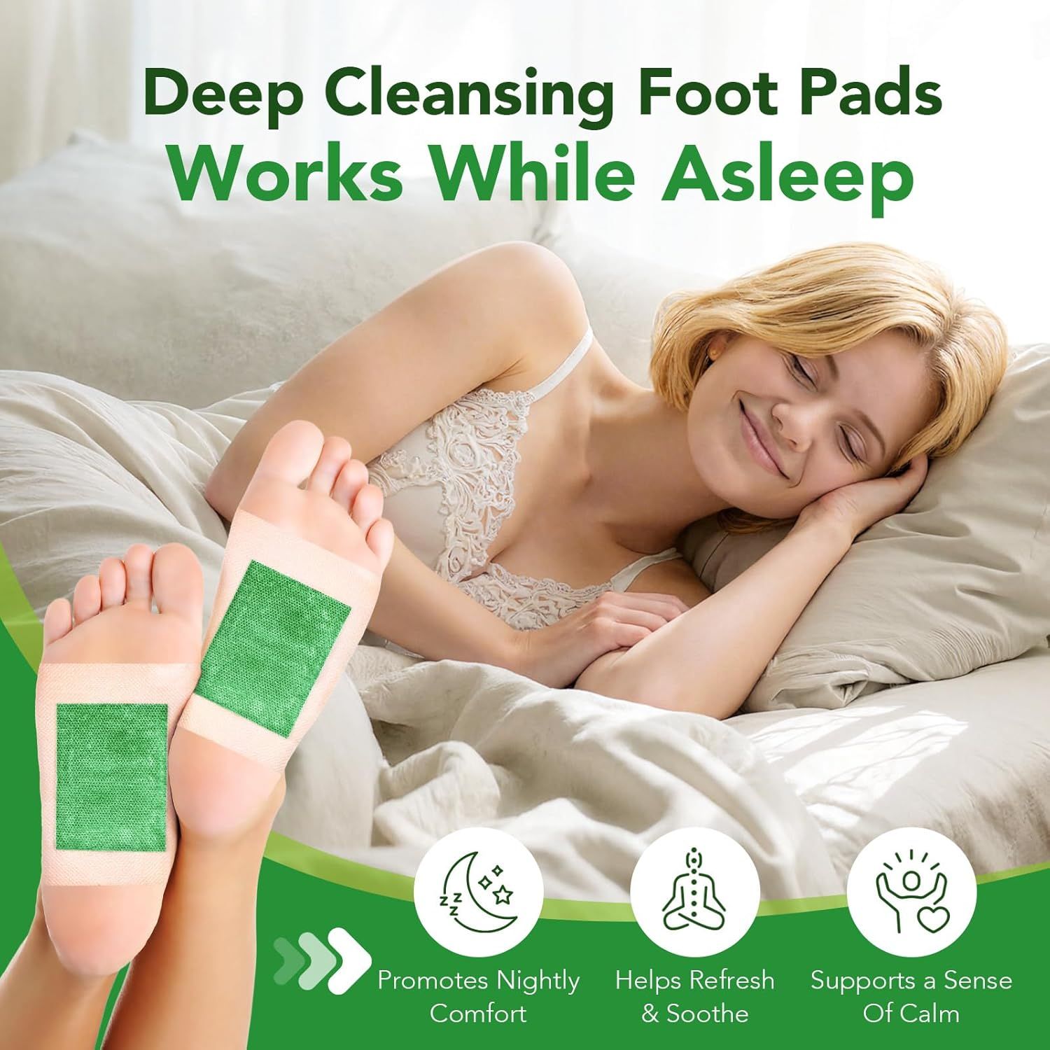 Abodiuss Deep Cleansing Foot Pads