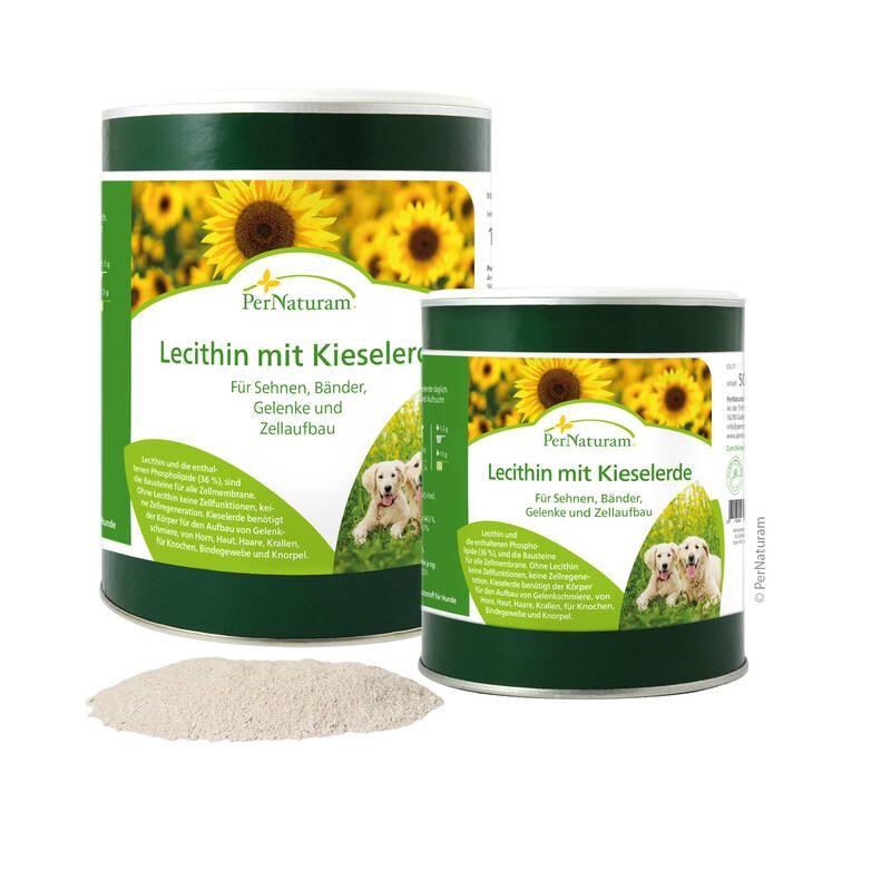 PerNaturam Lecithin Kieselerde Dog 500 g Pulver