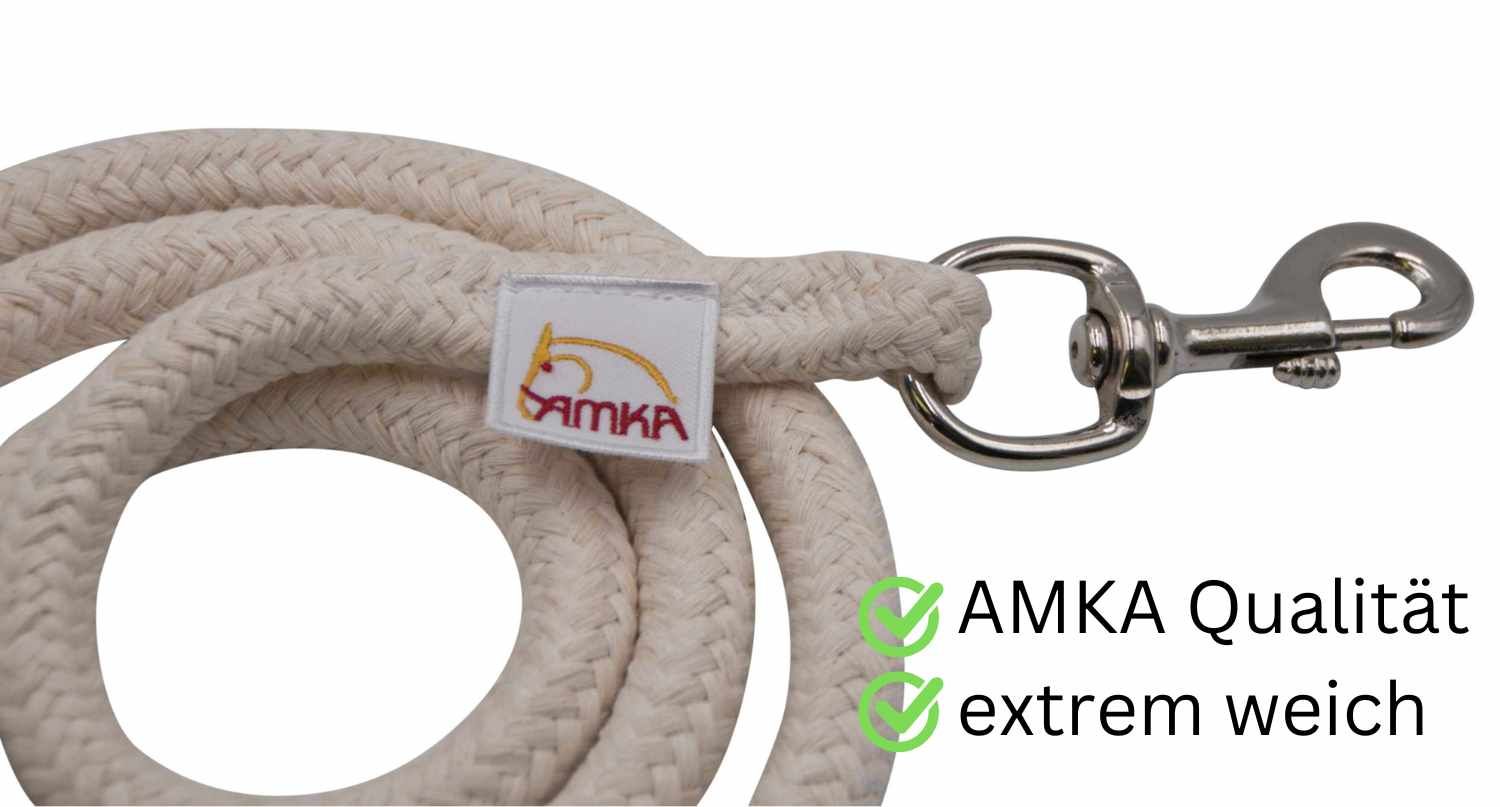 AMKA Anbindestrick mit Karabiner