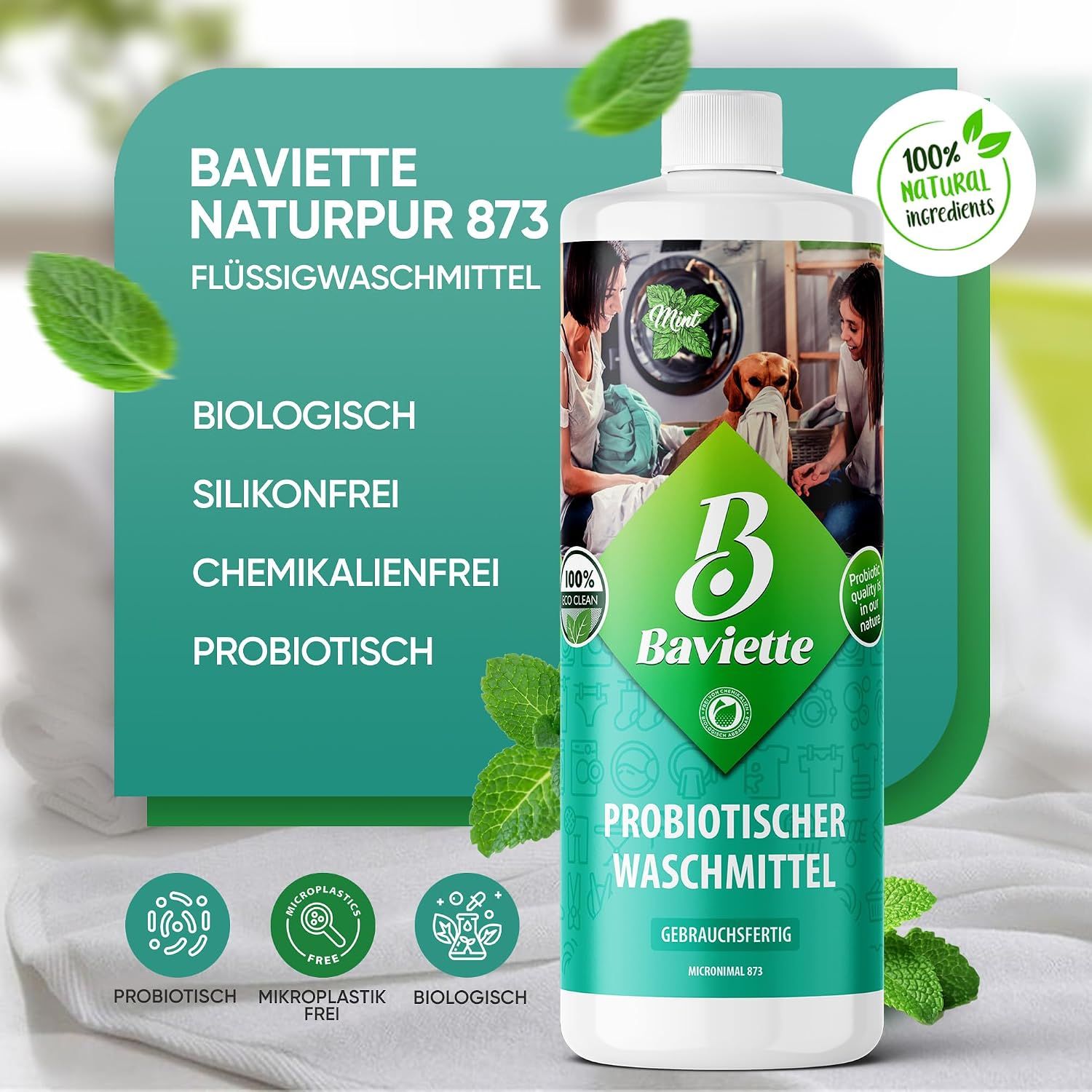 Baviette Probiotischer Waschmittel