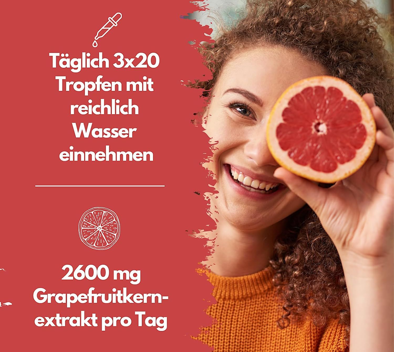 EXVital® Bio Grapefruitkernextrakt Tropfen, 1200mg Bioflavonoide 100 ml Flüssigkeit