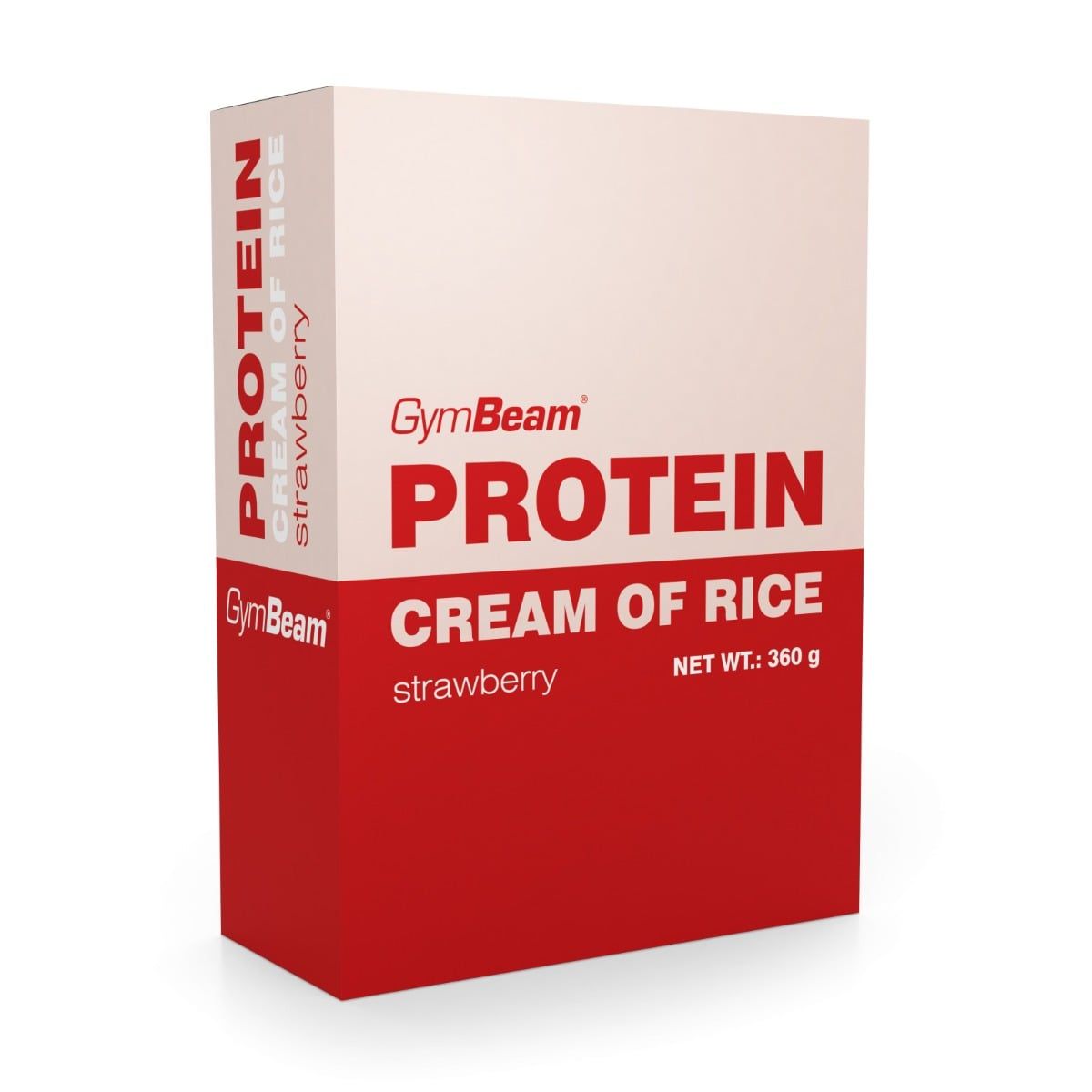 GymBeam Protein Reiscreme Molkenprotein-Instantbrei Pulver 360 g