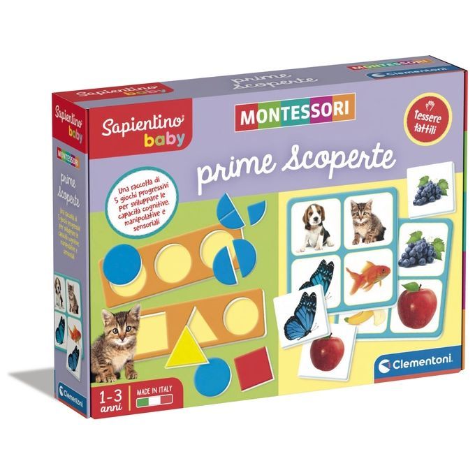 Clementoni Montessori - Sapientino Baby - Prime Scoperte