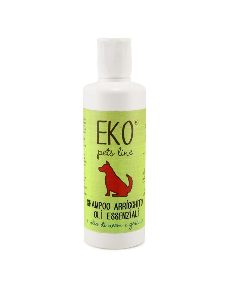 Eko Shampoo arricchito con oli essenziali sgraditi agli insetti