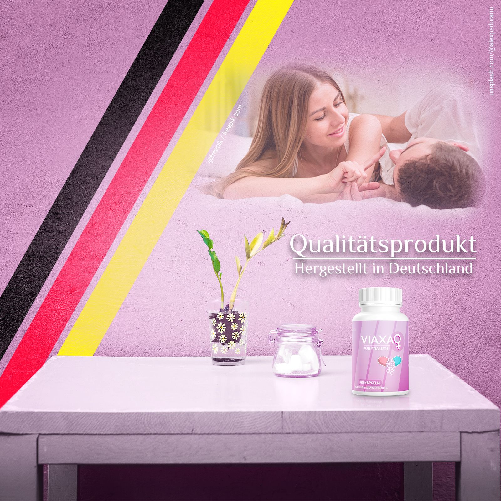 Viaxa für Frauen | 180 Kapseln ohne Rezept